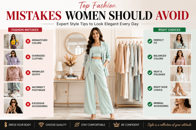 Top Fashion Mistakes Women Should Avoid
